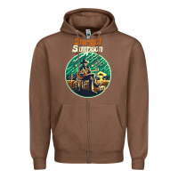 Chestnut sturgill simpson retro Zipper Hoodie - SnappyArt