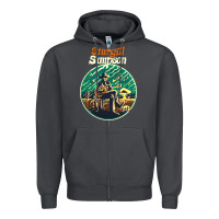 Smoke sturgill simpson retro Zipper Hoodie - SnappyArt