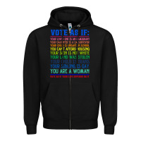 Black Vote As If Your Life Depends On It Human Rights Zipper Hoodie - SnappyArt