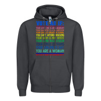 Smoke Vote As If Your Life Depends On It Human Rights Zipper Hoodie - SnappyArt