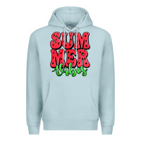Blue Mist summer vibes watermelon Premium Hoodie - Jasminsmagicworld