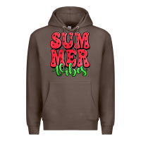 Coffee summer vibes watermelon Premium Hoodie - Jasminsmagicworld