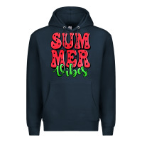 Navy summer vibes watermelon Premium Hoodie - Jasminsmagicworld