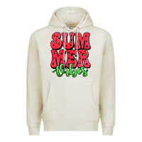 Oatmeal Heather summer vibes watermelon Premium Hoodie - Jasminsmagicworld