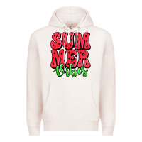 Pale Pink summer vibes watermelon Premium Hoodie - Jasminsmagicworld