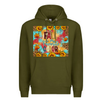 Army Green Fall is my favorite color tumbler Premium Hoodie - Artiststas
