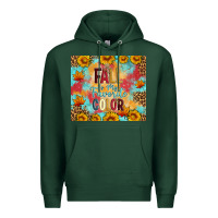 Sports Green Fall is my favorite color tumbler Premium Hoodie - Artiststas