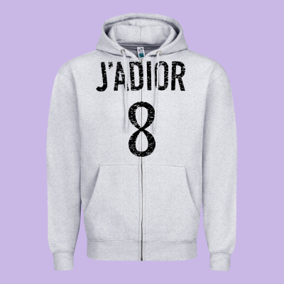 J Adior Zipper Hoodie Designed By Snappyart