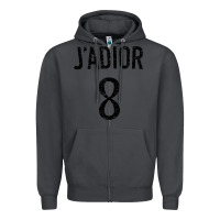 Smoke j adior Zipper Hoodie - SnappyArt