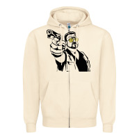 Sandshell big lebowski Zipper Hoodie - SnappyArt
