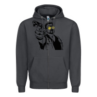 Smoke big lebowski Zipper Hoodie - SnappyArt