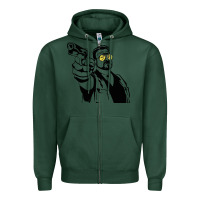 Sports Green big lebowski Zipper Hoodie - SnappyArt