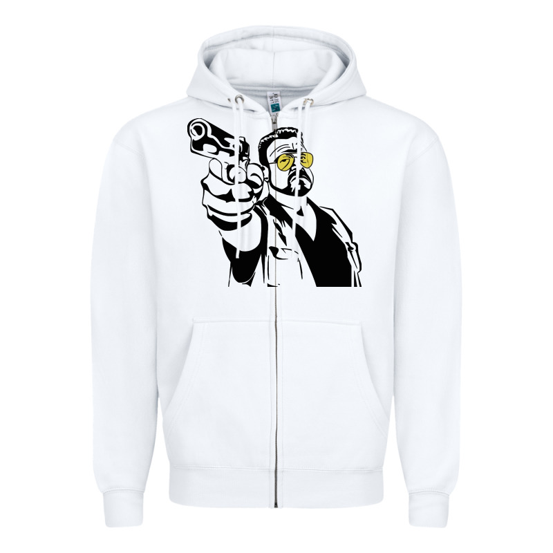 Big Lebowski Zipper Hoodie by SnappyArt | Teevron