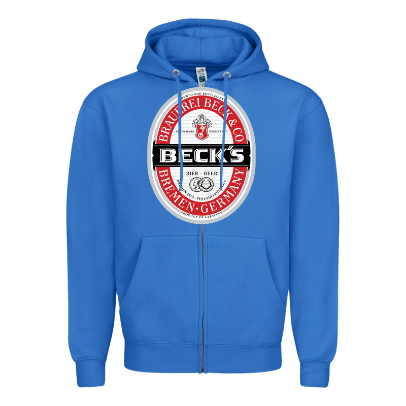 Beck’s-dark Zipper Hoodie by SnappyArt | Teevron
