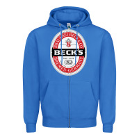 True Royal Beck’s-Dark Zipper Hoodie - SnappyArt