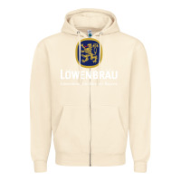 Sandshell lowenbrau Zipper Hoodie - SnappyArt