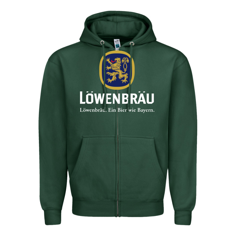Lowenbrau Zipper Hoodie by SnappyArt | Teevron