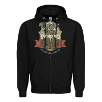 Black meister brau 1891, beer Zipper Hoodie - SnappyArt