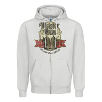 Dove Grey meister brau 1891, beer Zipper Hoodie - SnappyArt