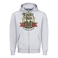 Heather Grey meister brau 1891, beer Zipper Hoodie - SnappyArt