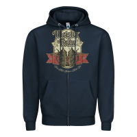 Navy meister brau 1891, beer Zipper Hoodie - SnappyArt
