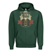Sports Green meister brau 1891, beer Zipper Hoodie - SnappyArt
