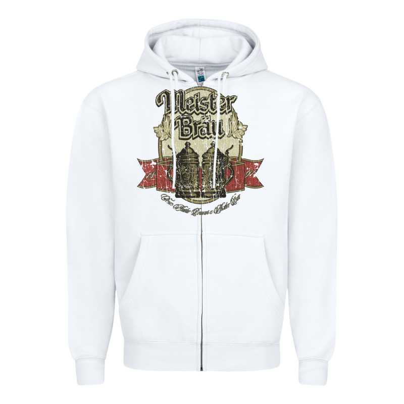 Meister Brau 1891, Beer Zipper Hoodie by SnappyArt | Teevron