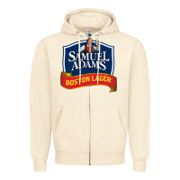 Sandshell samuel adams Zipper Hoodie - SnappyArt