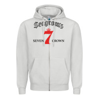 Dove Grey Seagrams 7 Bk 1.png Zipper Hoodie - SnappyArt