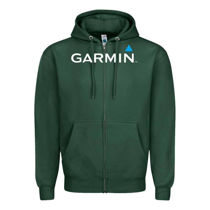Official Garmin Original Merchandise Zipper Hoodie by SnappyArt | Teevron