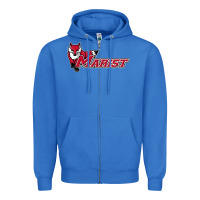 True Royal cool,marist,red,foxes Zipper Hoodie - SnappyArt