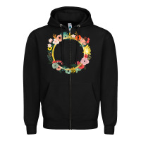 Black Keeper of the Lost Cities Characters Flowers Zipper Hoodie - SnappyArt