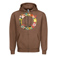 Chestnut Keeper of the Lost Cities Characters Flowers Zipper Hoodie - SnappyArt