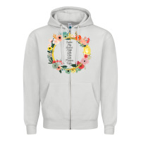 Dove Grey Keeper of the Lost Cities Characters Flowers Zipper Hoodie - SnappyArt
