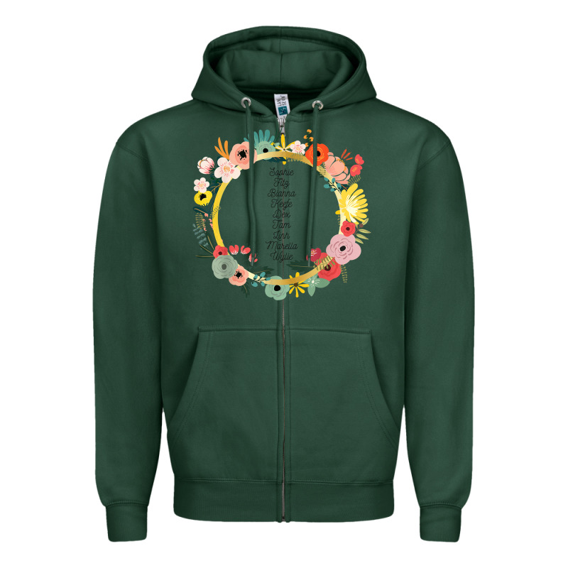 Keeper Of The Lost Cities Characters Flowers Zipper Hoodie by SnappyArt | Teevron