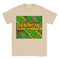 Mushroom Let the shenanigans begin shamrock tumbler Classic Tee - HowdyJamesFarm
