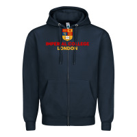 Navy imperial college london Zipper Hoodie - SnappyArt