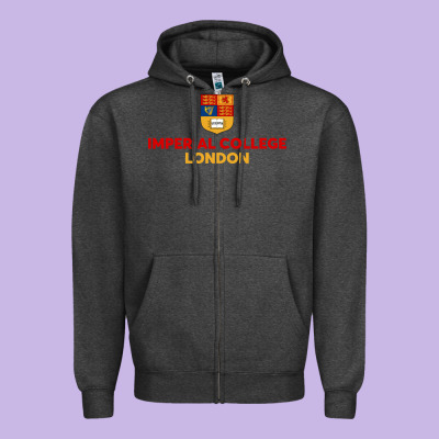Imperial College London Zipper Hoodie Designed By Snappyart