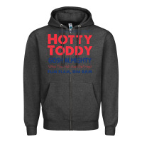Charcoal Heather hotty toddy Zipper Hoodie - SnappyArt
