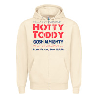Sandshell hotty toddy Zipper Hoodie - SnappyArt
