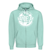 Seafoam Vandelay Industries Zipper Hoodie - SnappyArt