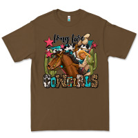 Cacao long live cowgirls Premium Tee - OliviaCreatesArt