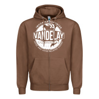 Chestnut Vandelay Industries Zipper Hoodie - SnappyArt