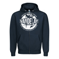 Navy Vandelay Industries Zipper Hoodie - SnappyArt