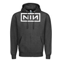 Charcoal Heather nine inch Zipper Hoodie - SnappyArt