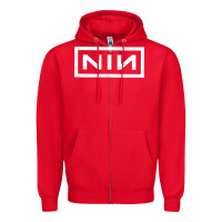 Red nine inch Zipper Hoodie - SnappyArt