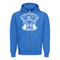 True Royal Snitches Are A Dying Breed Motorcycle Biker Gun Zipper Hoodie - SnappyArt