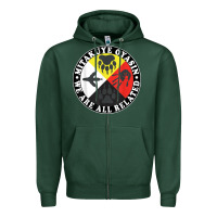 Sports Green native american medicine wheel, mitakuye oyasin t shirt Zipper Hoodie - SnappyArt