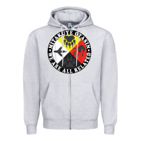Heather Grey native american medicine wheel, mitakuye oyasin t shirt Zipper Hoodie - SnappyArt