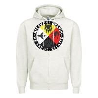 Oatmeal Heather native american medicine wheel, mitakuye oyasin t shirt Zipper Hoodie - SnappyArt